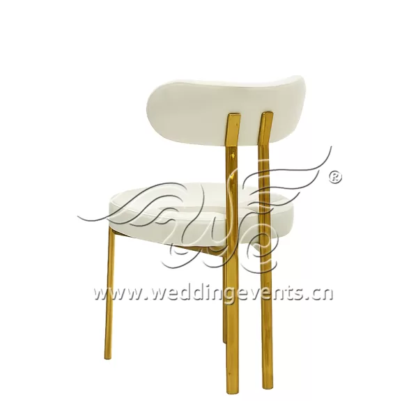 Gold Stainless Steel Event Chair