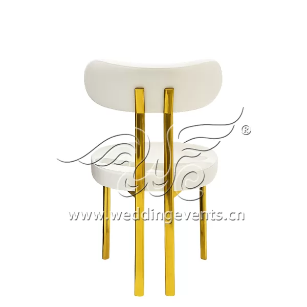 Gold Stainless Steel Event Chair