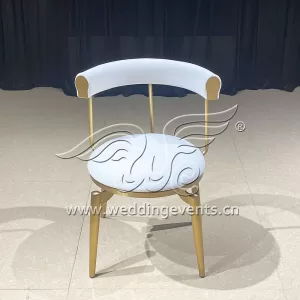 Gold Metal Wedding And Event Chair
